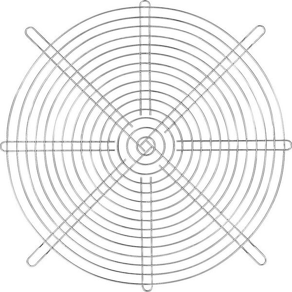 TRU COMPONENTS Lüftergitter 1 St. (B x H) 280mm x 280mm Stahl