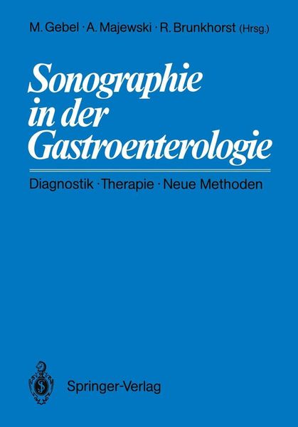 Produktbild: Sonographie in der Gastroenterologie