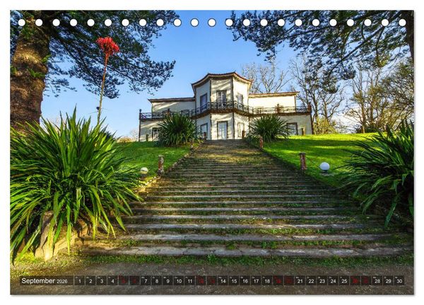 Produktbild: Terra Nostra Garten - ein botanisches Juwel auf den Azoren (Tischkalender 2026 DIN A5 quer), CALVENDO Monatskalender