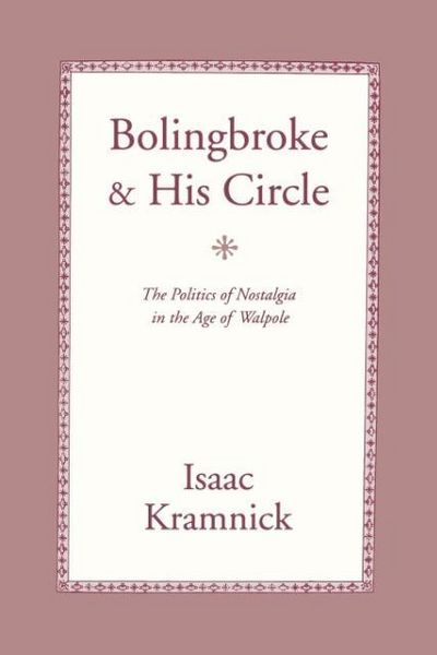 Produktbild: Bolingbroke and His Circle