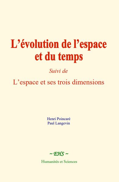 Produktbild: L'&eacute;volution de l'espace et du temps