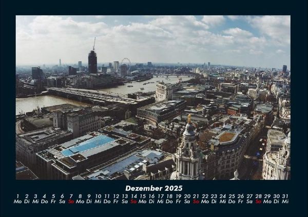Produktbild: London - Impressionen 2025 Fotokalender DIN A4