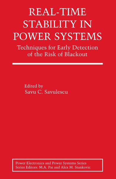 Produktbild: Real-Time Stability in Power Systems
