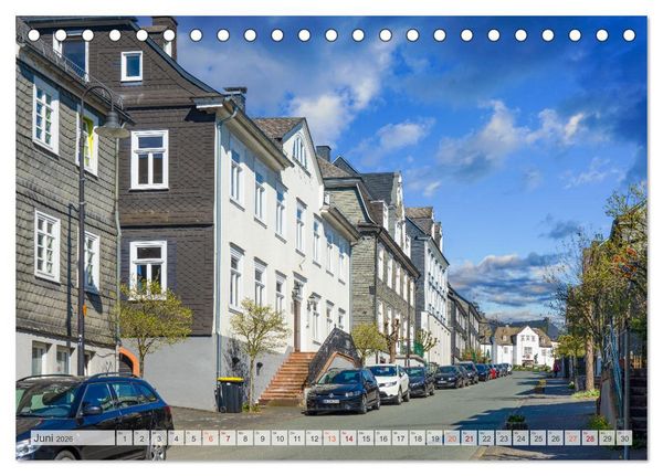 Produktbild: Bad Berleburg Impressionen (Tischkalender 2026 DIN A5 quer), CALVENDO Monatskalender