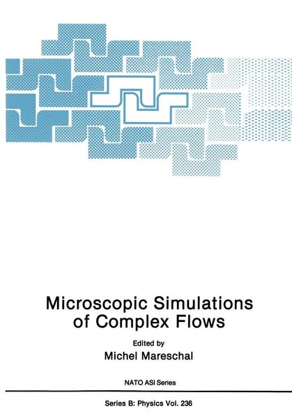 Produktbild: Microscopic Simulations of Complex Flows