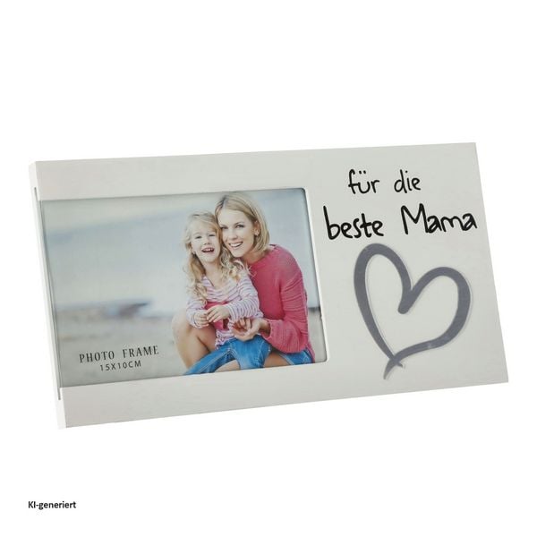 Produktbild: HTI-Living Bilderrahmen 15 x 10 mit Spruch "F&uuml;r die Beste Mama"