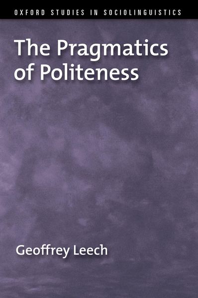 Produktbild: The Pragmatics of Politeness