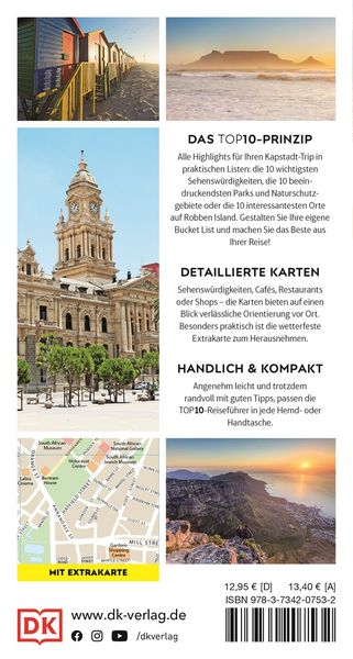 Produktbild: TOP10 Reisef&uuml;hrer Kapstadt