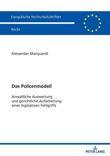 Produktbild: Das Policenmodell