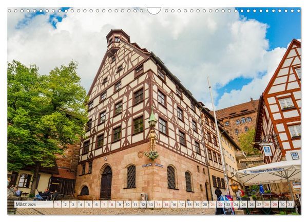 Produktbild: N&uuml;rnberg Impressionen (Wandkalender 2026 DIN A3 quer), CALVENDO Monatskalender