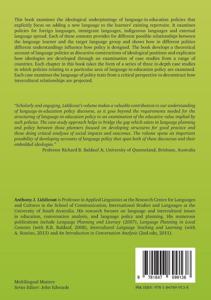 Produktbild: Language-in-education Policies