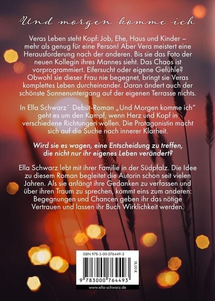 Und Morgen komme ich