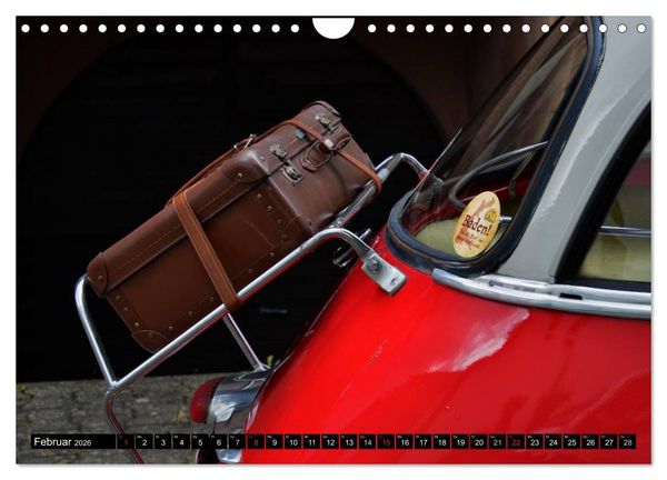Produktbild: BMW Isetta - Die Knutschkugel (Wandkalender 2026 DIN A4 quer), CALVENDO Monatskalender