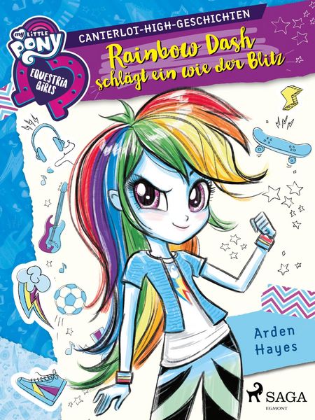 Produktbild: My Little Pony - Equestria Girls - Rainbow Dash schl&auml;gt ein wie der Blitz