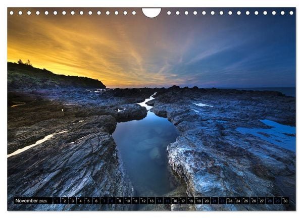 Produktbild: Magische Farbspiele der Natur (Wandkalender 2026 DIN A4 quer), CALVENDO Monatskalender