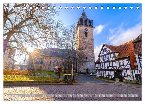 Produktbild: Ein Blick auf Bad Sooden-Allendorf (Tischkalender 2027 DIN A5 quer), CALVENDO Monatskalender