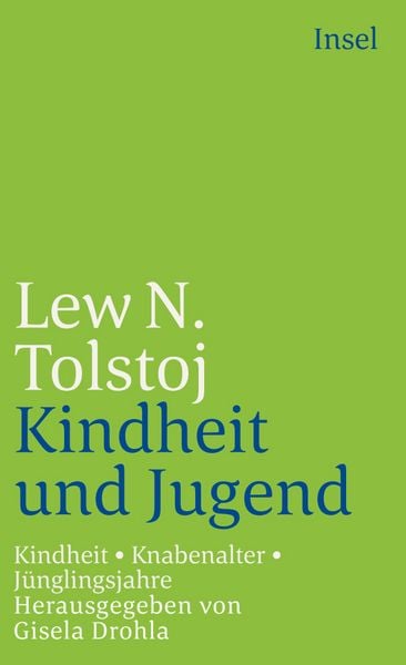 Produktbild: Kindheit. Knabenalter. J&uuml;nglingsjahre