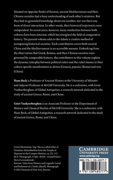 Produktbild: Rulers and Ruled in Ancient Greece, Rome, and China