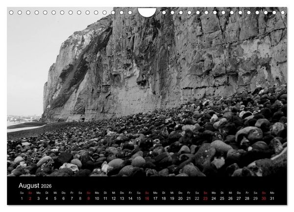 Produktbild: BLACK 'N WHITE (Wandkalender 2026 DIN A4 quer), CALVENDO Monatskalender