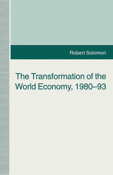 Produktbild: The Transformation of the World Economy, 1980-93