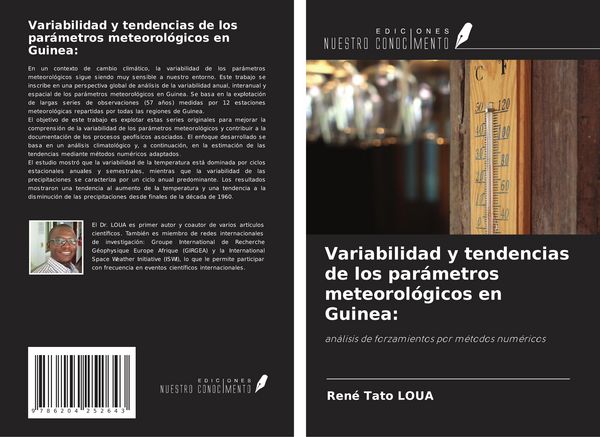 Produktbild: Variabilidad y tendencias de los par&aacute;metros meteorol&oacute;gicos en Guinea: