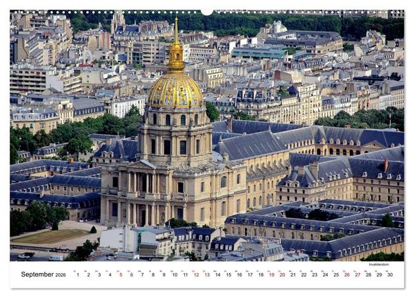 Produktbild: Paris - zwischen gestern und morgen (Wandkalender 2026 DIN A2 quer), CALVENDO Monatskalender