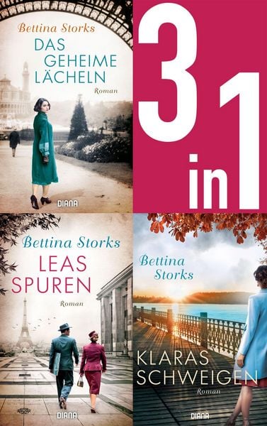 Produktbild: Das Geheime L&auml;cheln / Leas Spuren / Klaras Schweigen (3in1-Bundle)