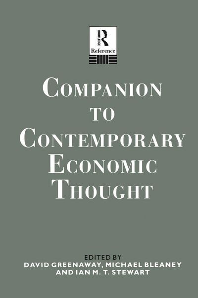Produktbild: Companion to Contemporary Economic Thought