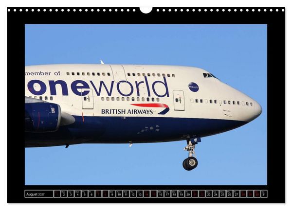 Produktbild: 747 Queen of the Skies (Wall Calendar 2027 DIN A3 landscape), CALVENDO 12 Month Wall Calendar