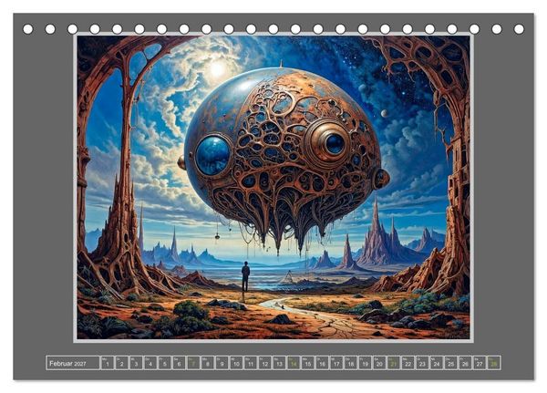 Produktbild: Chronik der Tr&auml;ume (Tischkalender 2027 DIN A5 quer), CALVENDO Monatskalender