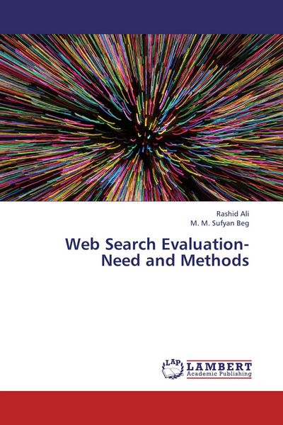 Produktbild: Web Search Evaluation- Need and Methods