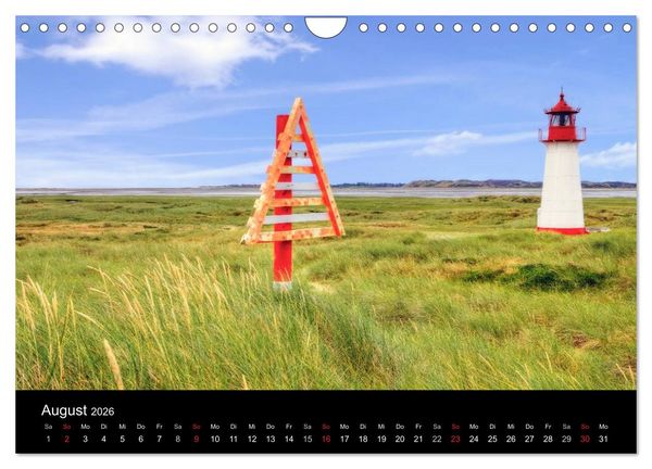 Produktbild: Sylt (Wandkalender 2026 DIN A4 quer), CALVENDO Monatskalender