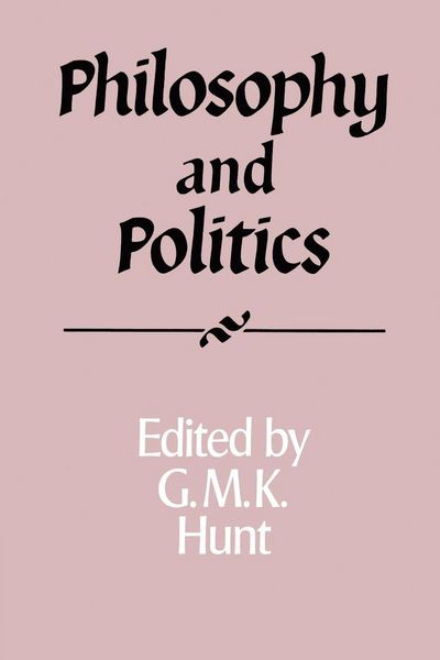 Produktbild: Philosophy and Politics