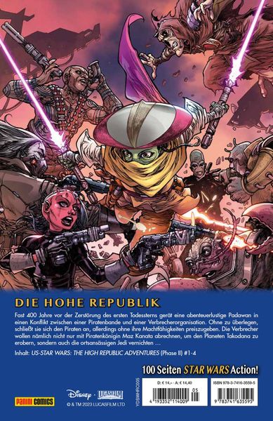 Produktbild: Star Wars Comics: Die Hohe Republik - Abenteuer
