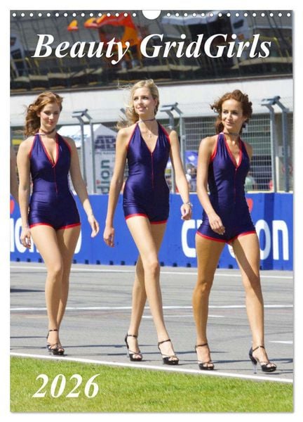 Produktbild: Beauty Grid Girls 2026 (Wandkalender 2026 DIN A3 hoch), CALVENDO Monatskalender