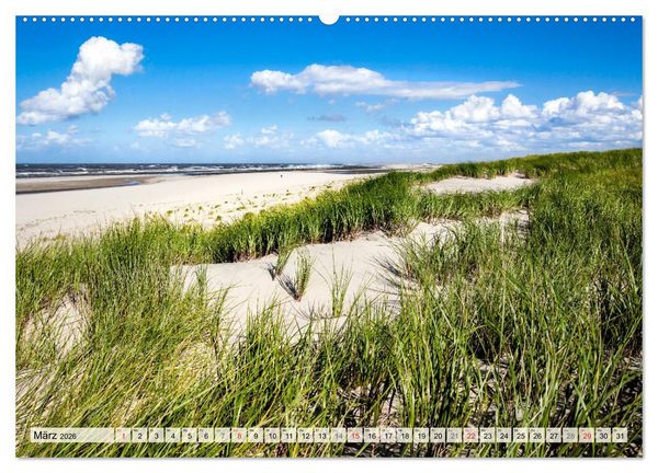 Produktbild: NORDERNEY Bezaubernde Nordseeinsel (hochwertiger Premium Wandkalender 2026 DIN A2 quer), Kunstdruck in Hochglanz
