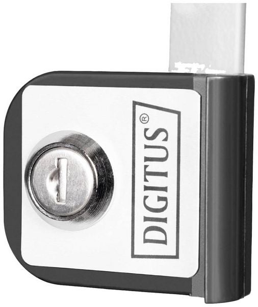 Produktbild: Digitus DN-49100 10 Zoll Wandgeh&auml;use 6 HE Grau, Grau (Metallgeh&auml;use), Grau (RAL 7035)