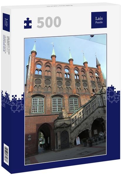 Lais Puzzle Rathaus Lübeck 500 Teile