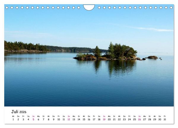 Produktbild: S&uuml;dschweden Smaland 2026 (Wandkalender 2026 DIN A4 quer), CALVENDO Monatskalender