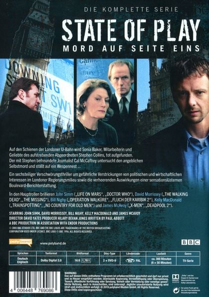 Produktbild: State of Play - Mord auf Seite eins [2 DVDs]