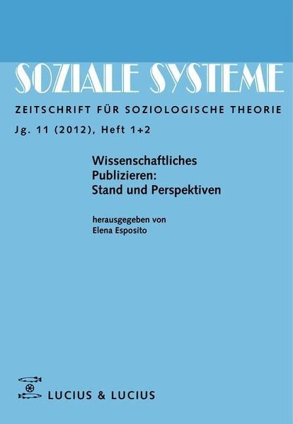 Produktbild: Wissenschaftliches Publizieren: Stand und Perspektiven