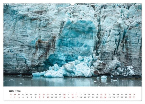 Produktbild: L'&eacute;t&eacute; sur les &icirc;les Svalbard (Calendrier mural 2026 DIN A2 vertical), CALVENDO calendrier mensuel