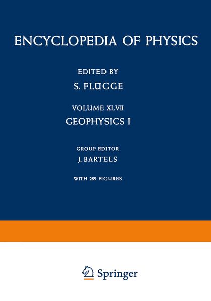 Produktbild: Geophysik I / Geophysics I