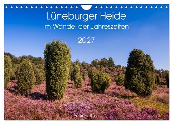 Produktbild: L&uuml;neburger Heide &ndash; Im Wandel der Jahreszeiten (Wandkalender 2027 DIN A4 quer), CALVENDO Monatskalender