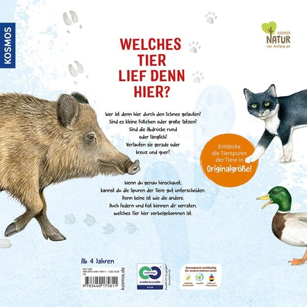 Produktbild: Welches Tier lief denn hier?