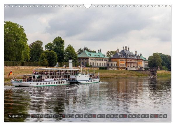 Produktbild: Dresden, ein Jahr an der Elbe (Wandkalender 2027 DIN A3 quer), CALVENDO Monatskalender