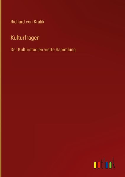 Produktbild: Kulturfragen