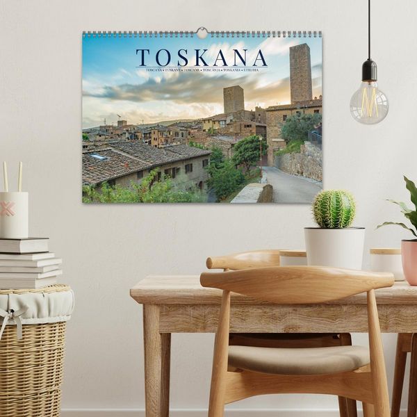 Produktbild: Motive der Toskana (Wandkalender 2026 DIN A3 quer), CALVENDO Monatskalender