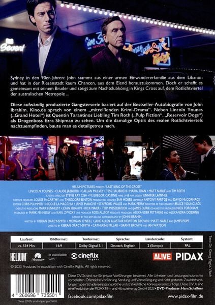 Produktbild: Last King of the Cross, Staffel 1 / Die ersten 10 Folgen der Gangsterserie, basierend auf der Bestseller-Autobiografie von John Ibrahim [3 DVDs]