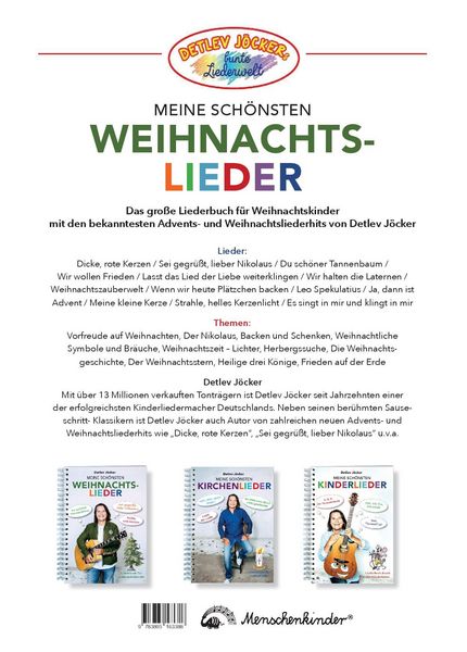 Produktbild: Detlev J&ouml;cker: Meine sch&ouml;nsten Weihnachtslieder